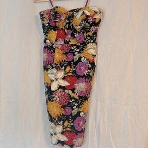 Moulinette Soeurs Strapless Dress from Anthropologie